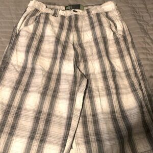 South Pole size 32 black and white shorts